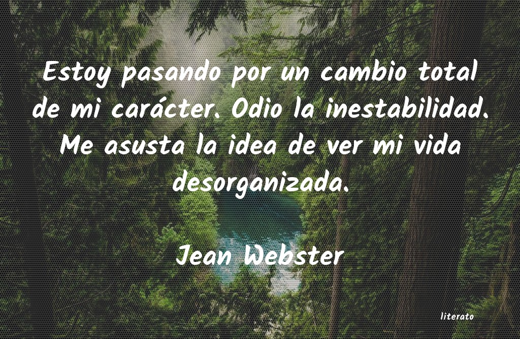 Frases de Jean Webster