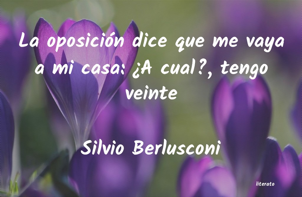 Frases de Silvio Berlusconi