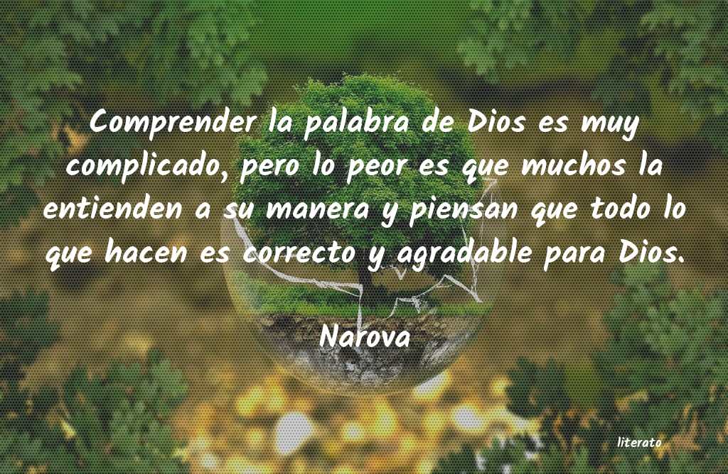 frases de Narova