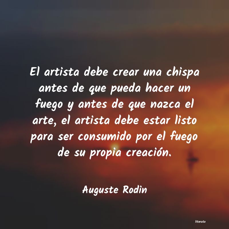 frases de Auguste Rodin