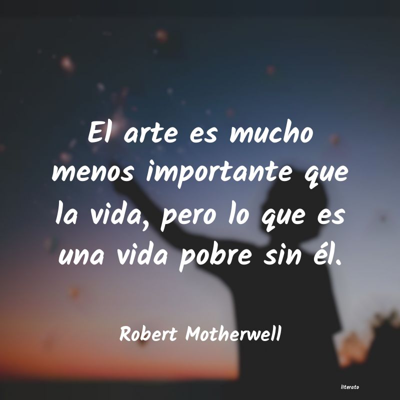 frases de Robert Motherwell