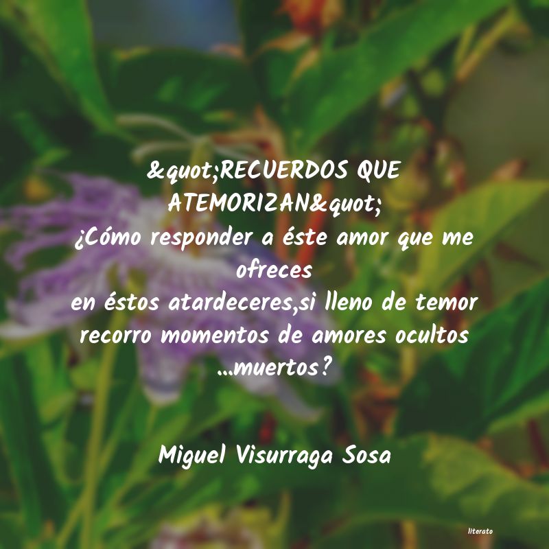 preguntas sin responder poesia