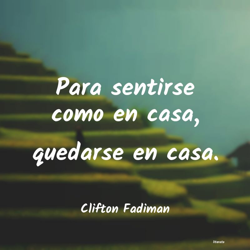 Frases de Clifton Fadiman