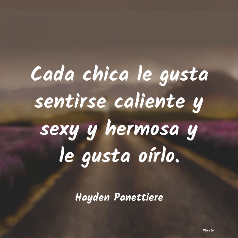 Frases de Hayden Panettiere