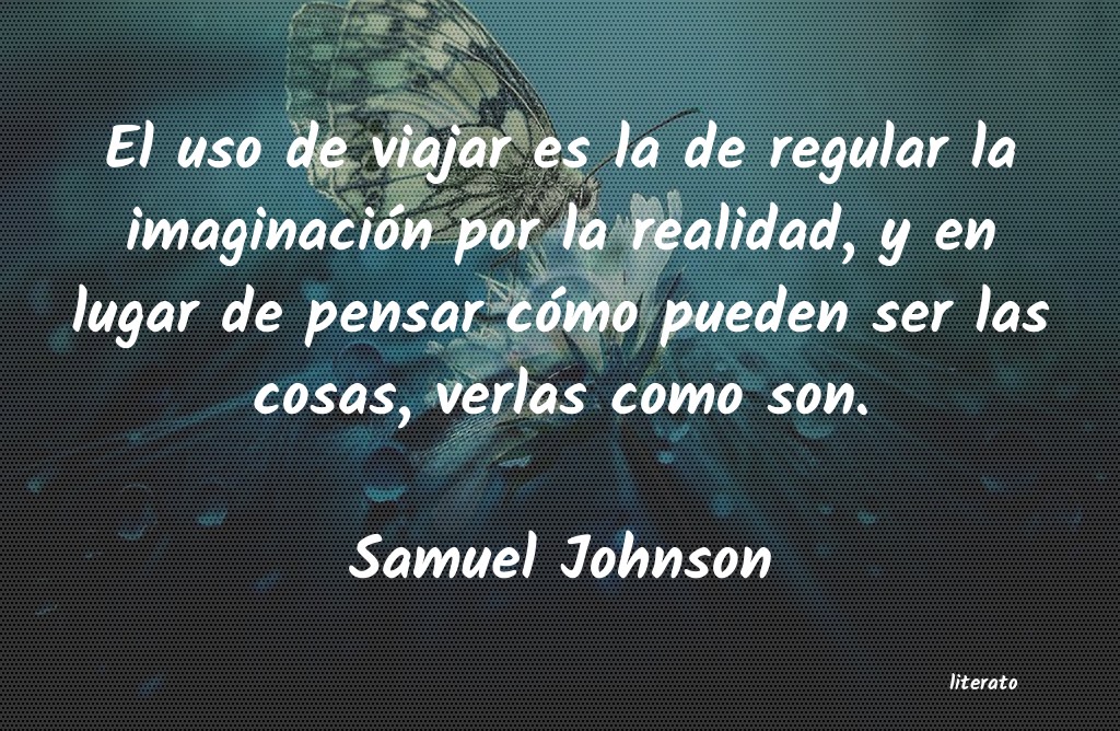 Frases de Samuel Johnson