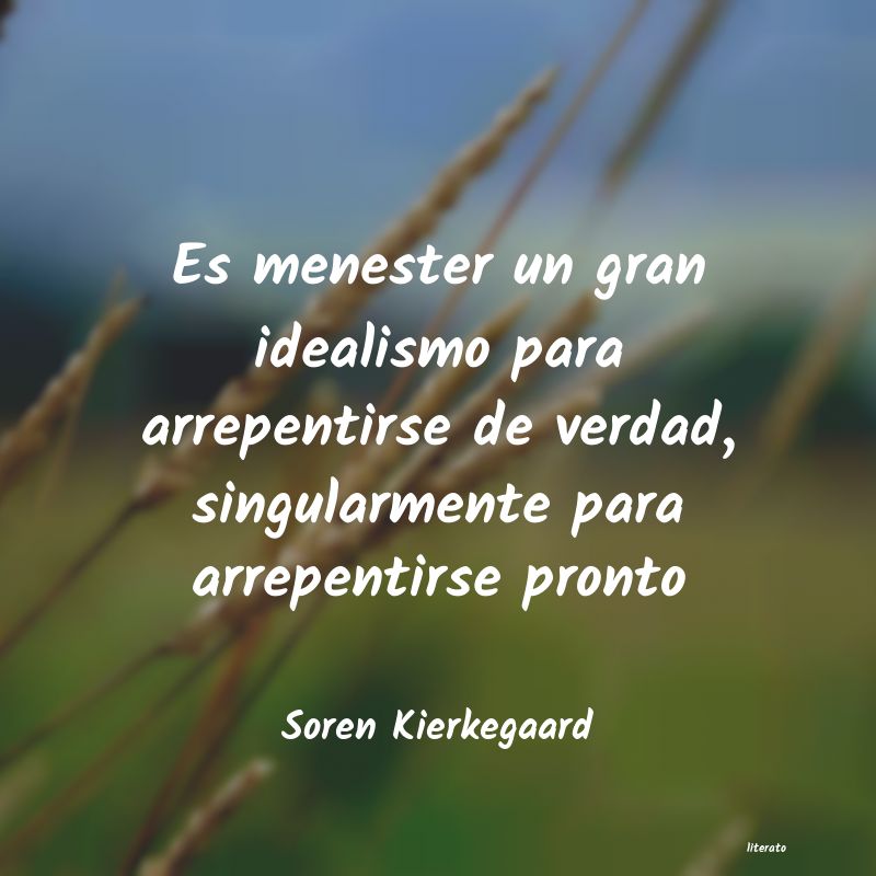 Frases de Soren Kierkegaard