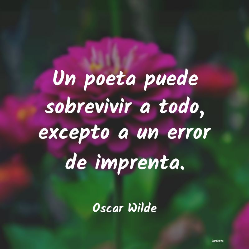 frases de Oscar Wilde