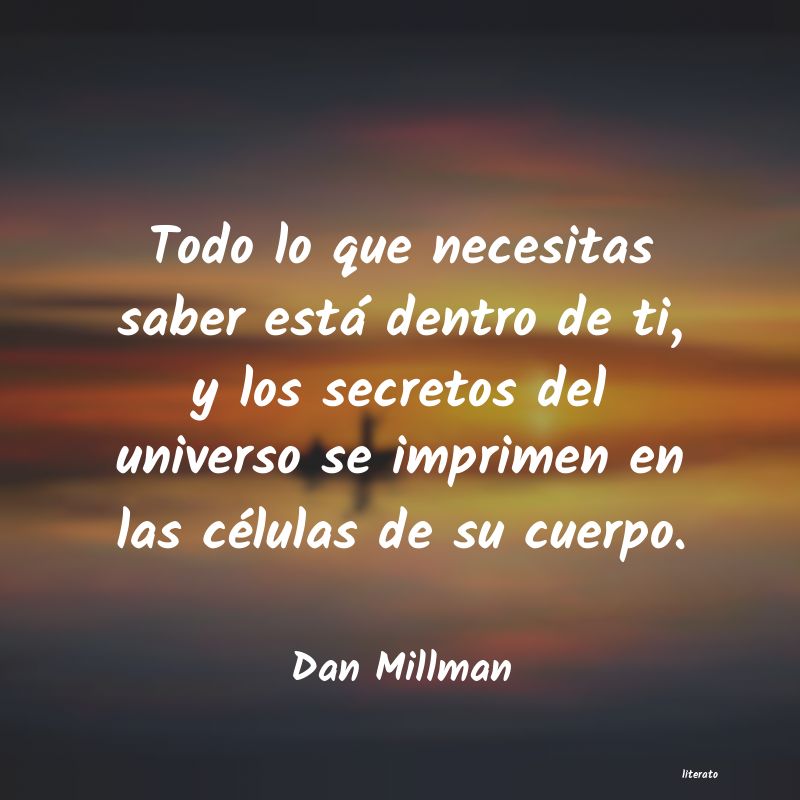 frases de Dan Millman