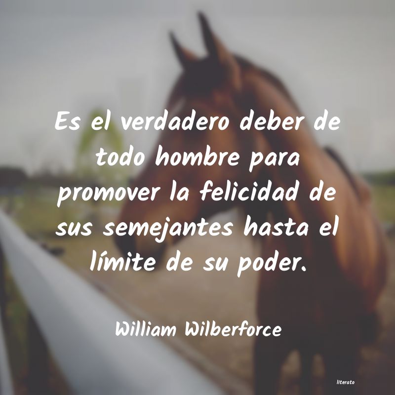 frases de William Wilberforce