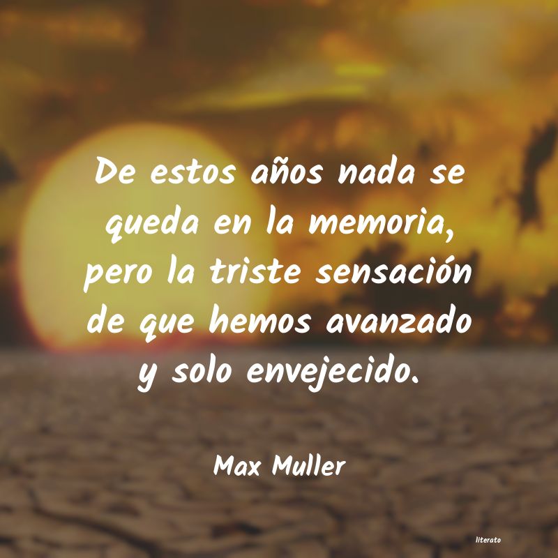 Frases de Max Muller