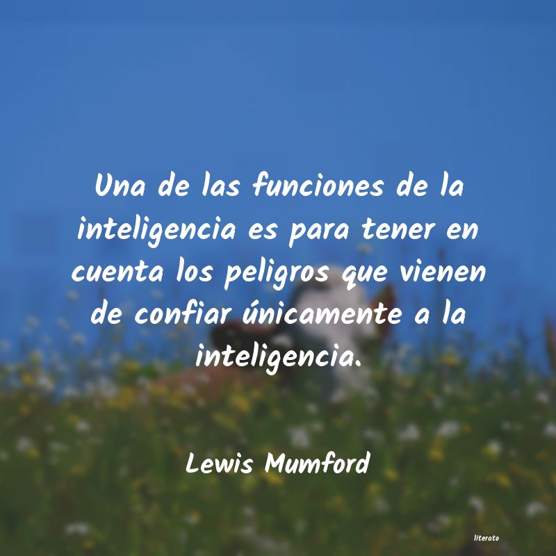 frases de Lewis Mumford
