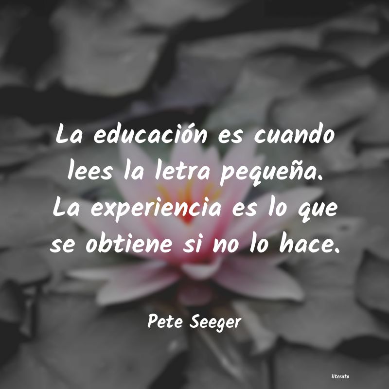 Frases de Pete Seeger