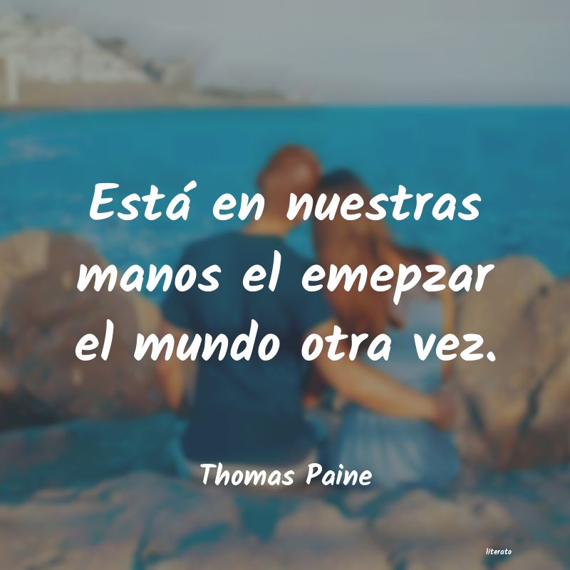 frases de Thomas Paine