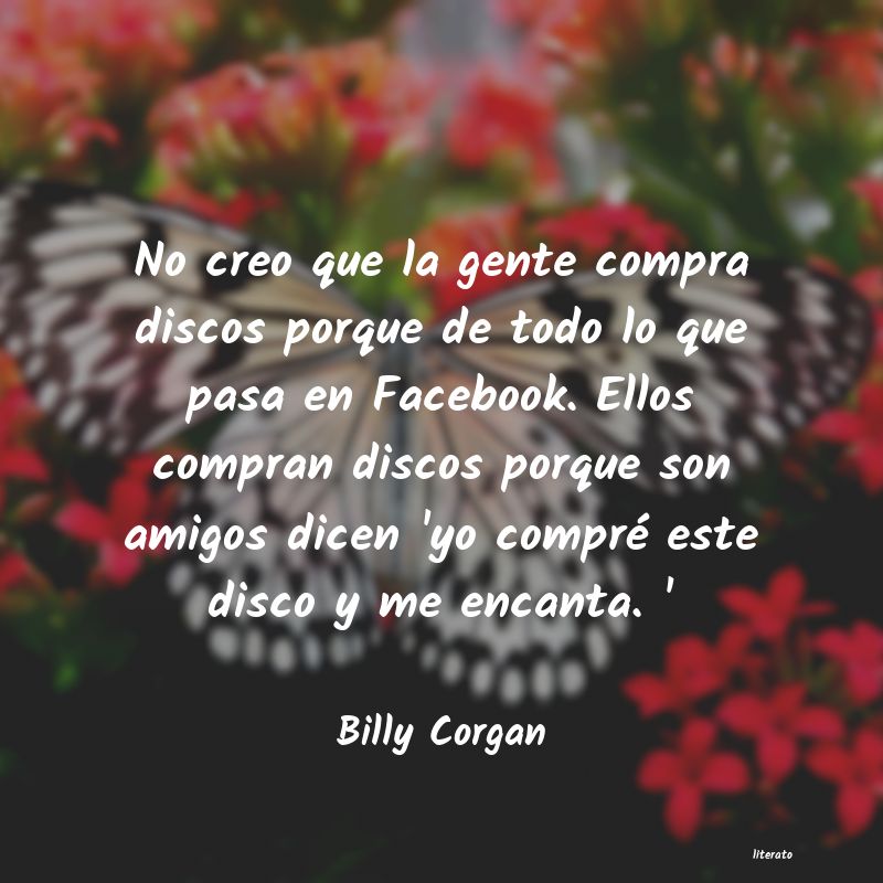 frases de Billy Corgan