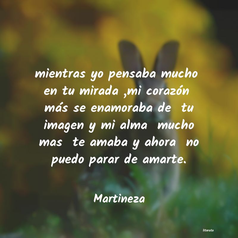 frases de Martineza