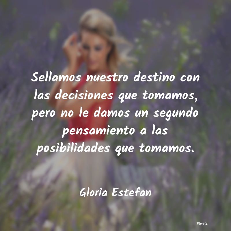 Frases de Gloria Estefan