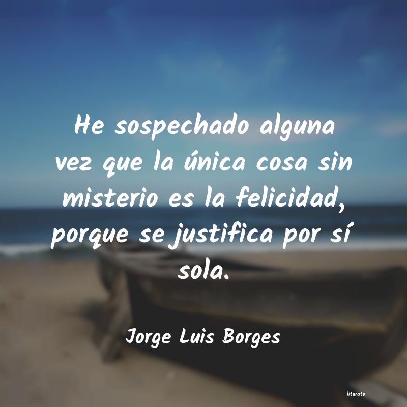 Frases de Jorge Luis Borges