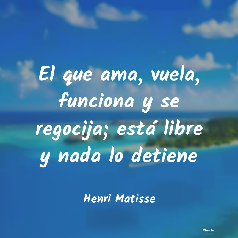 frases de Henri Matisse