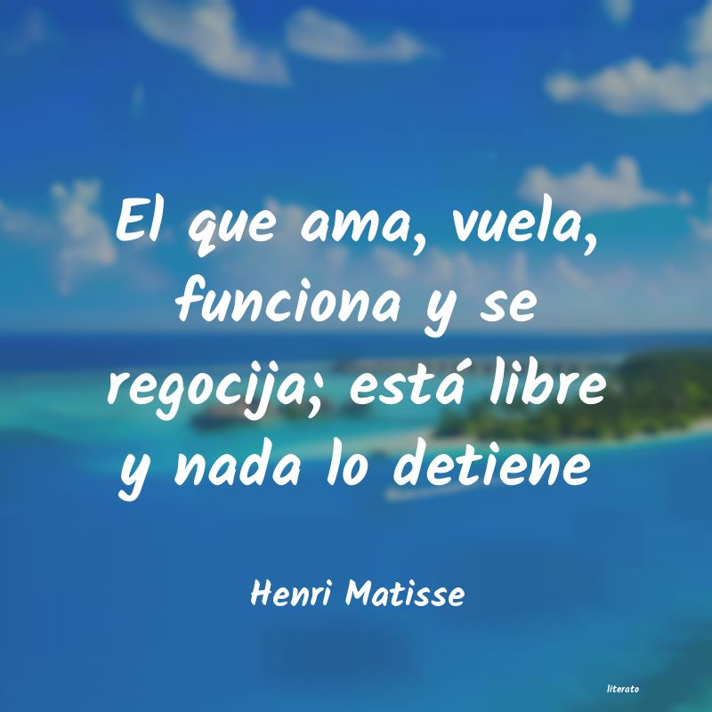 Frases de Henri Matisse