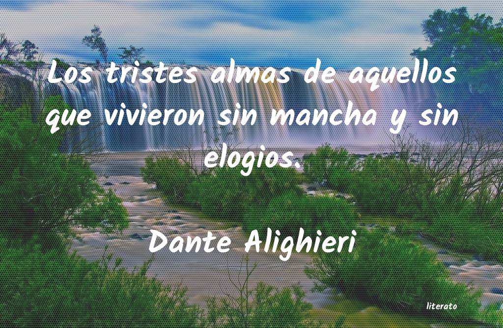 frases de Dante Alighieri