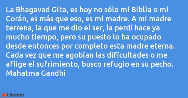 Frases de Mahatma Gandhi