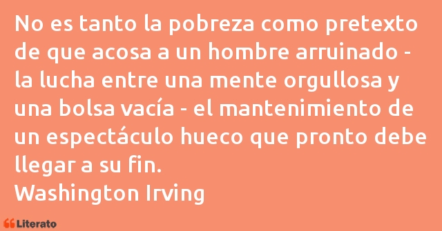 Frases de Washington Irving