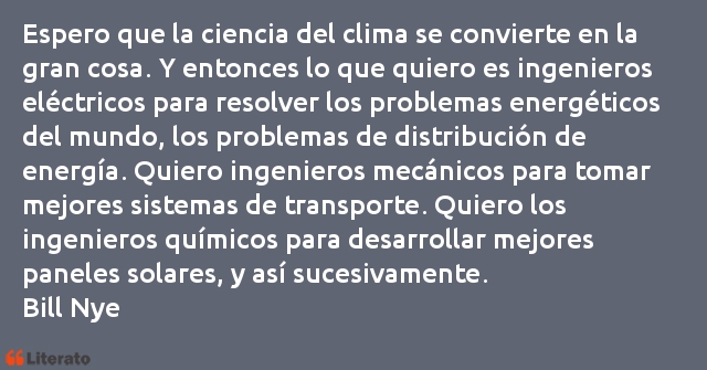 Frases de Bill Nye