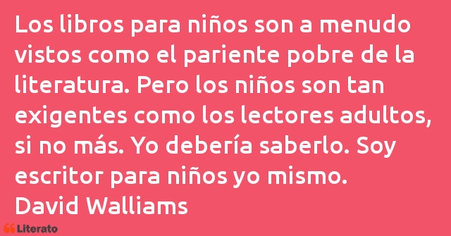 Frases de David Walliams