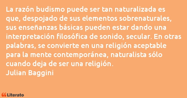 Frases de Julian Baggini