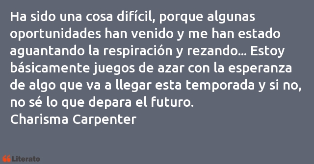 Frases de Charisma Carpenter