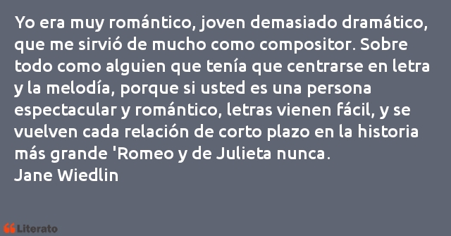 Frases de Jane Wiedlin