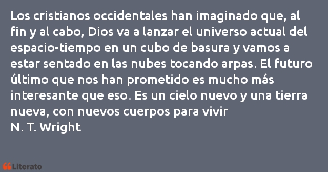 Frases de N. T. Wright