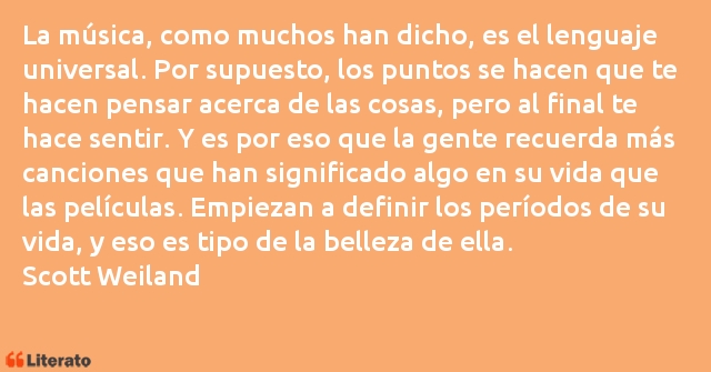 Frases de Scott Weiland