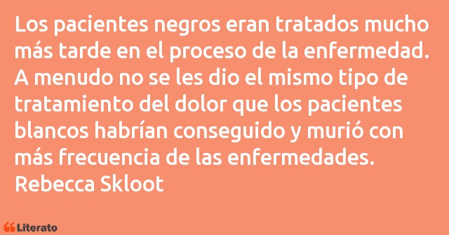 Frases de Rebecca Skloot