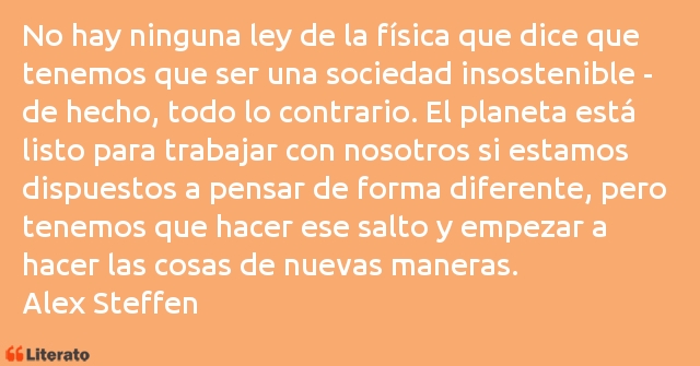 Frases de Alex Steffen