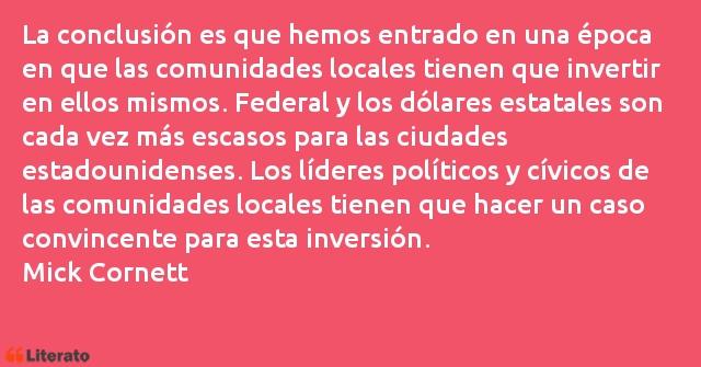 Frases de Mick Cornett