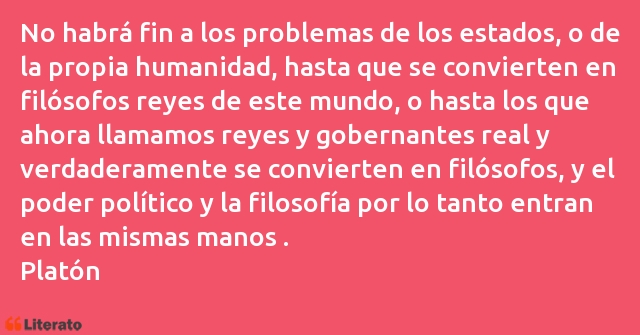 Frases de Platón