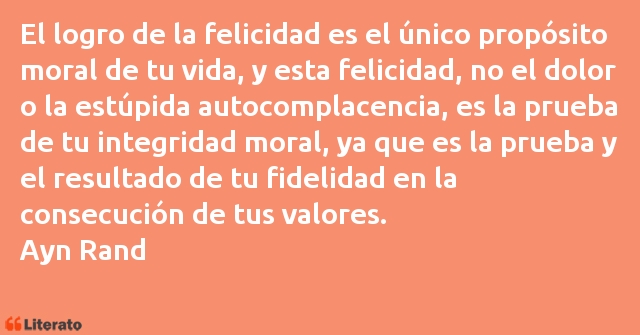 Frases de Ayn Rand