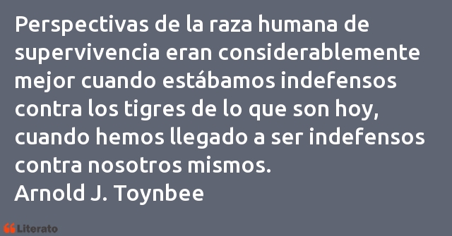 Frases de Arnold J. Toynbee