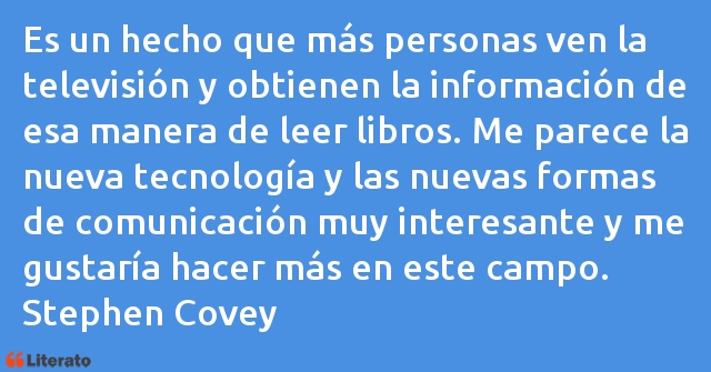 Frases de Stephen Covey