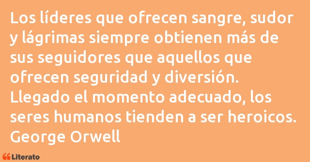 Frases de George Orwell