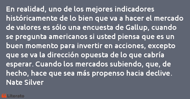 Frases de Nate Silver