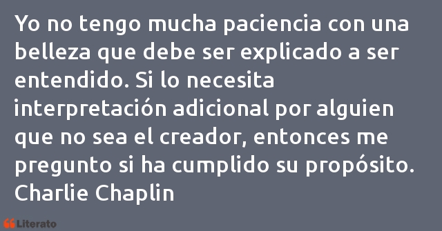 Frases de Charles Chaplin