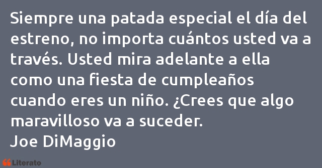 Frases de Joe DiMaggio