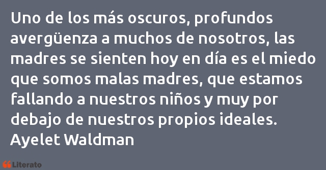 Frases de Ayelet Waldman