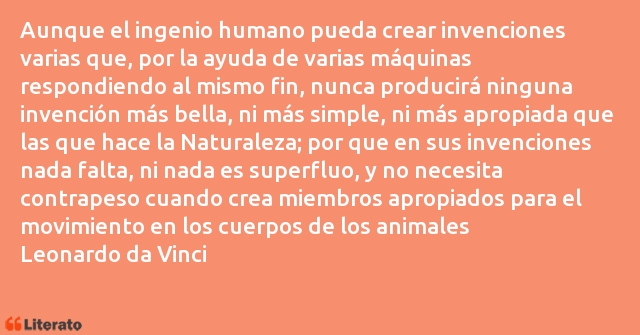 Frases de Leonardo da Vinci