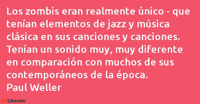 Frases de Paul Weller