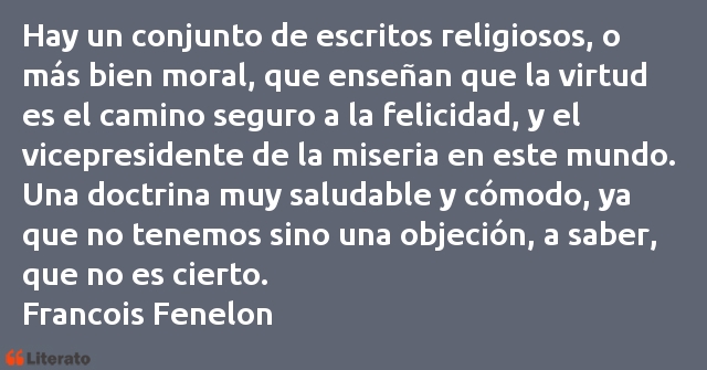 Frases de Francois Fenelon