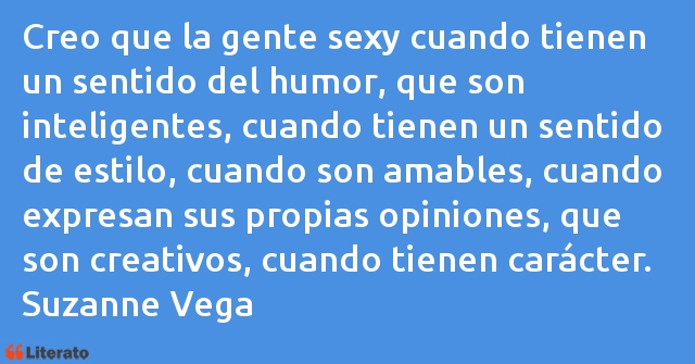 Frases de Suzanne Vega