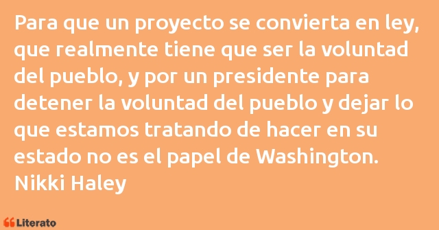 Frases de Nikki Haley